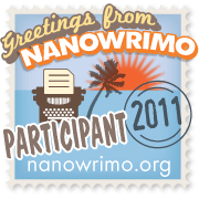 NaNoWriMo 2011 participant badge